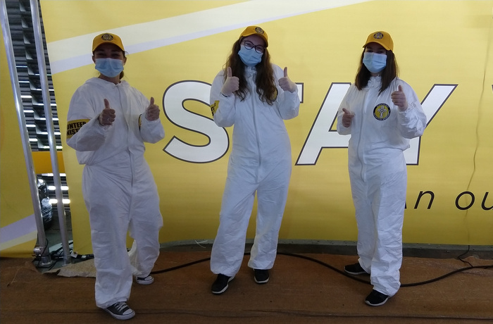 pandemic volunteer team