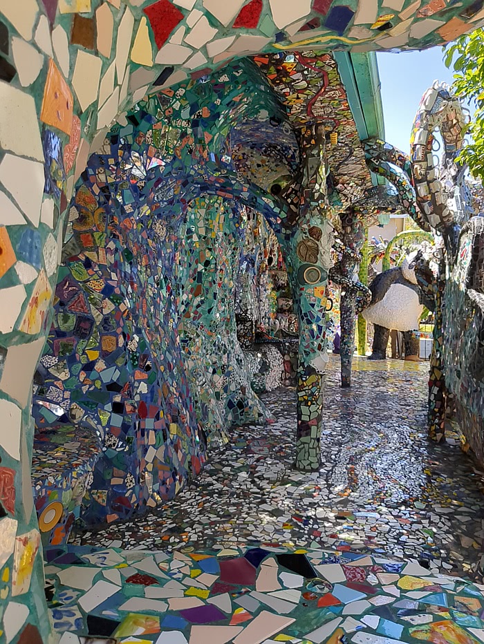 mosaic tile house