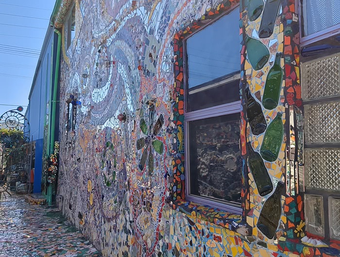 mosaic tile house